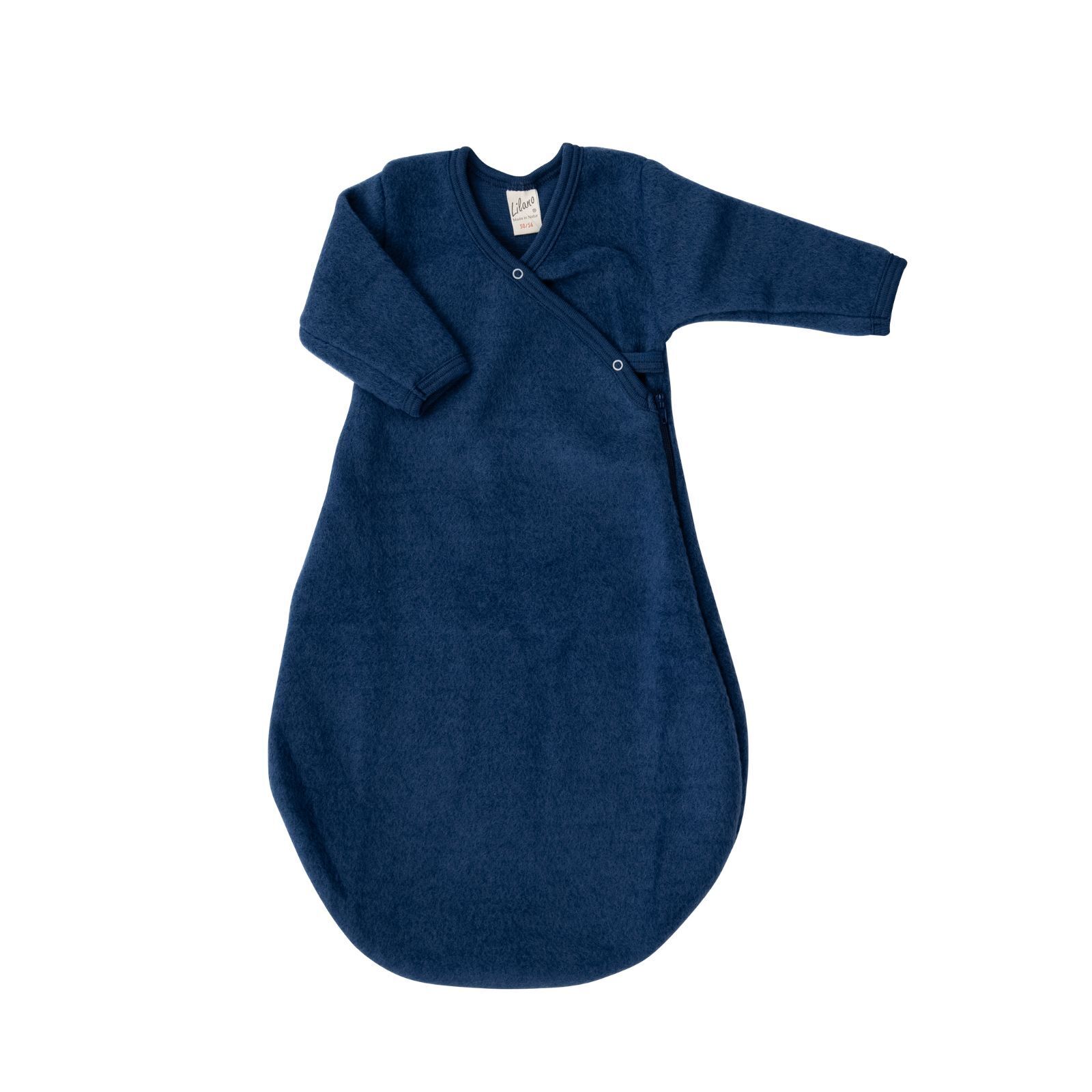 Lilano Baby Schlafsack &bdquo;Wickelform&ldquo; marine 50/56