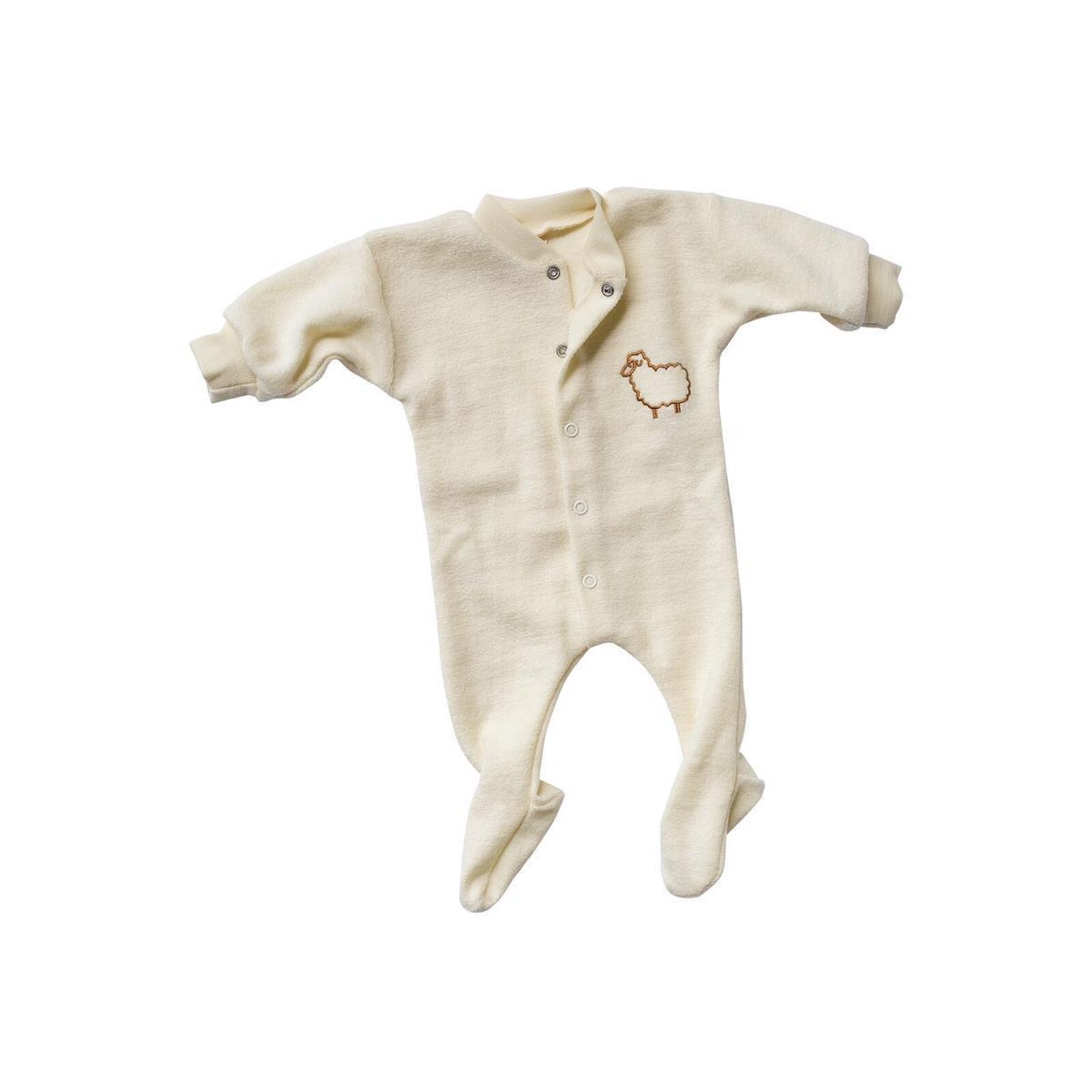Engel Baby Einteiliger Schlafanzug Wollfrotte-Plsch