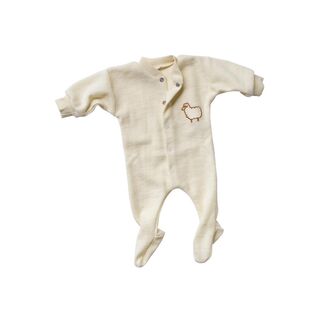Lilano Baby Einteiliger Schlafanzug Wollfrotte-Plsch