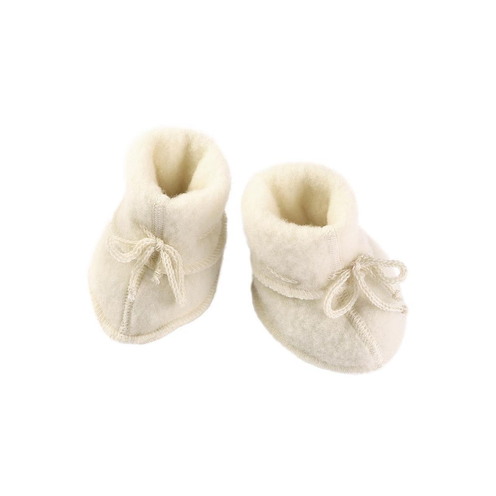 ENGEL Baby Schuhe Wollfleece natur 1