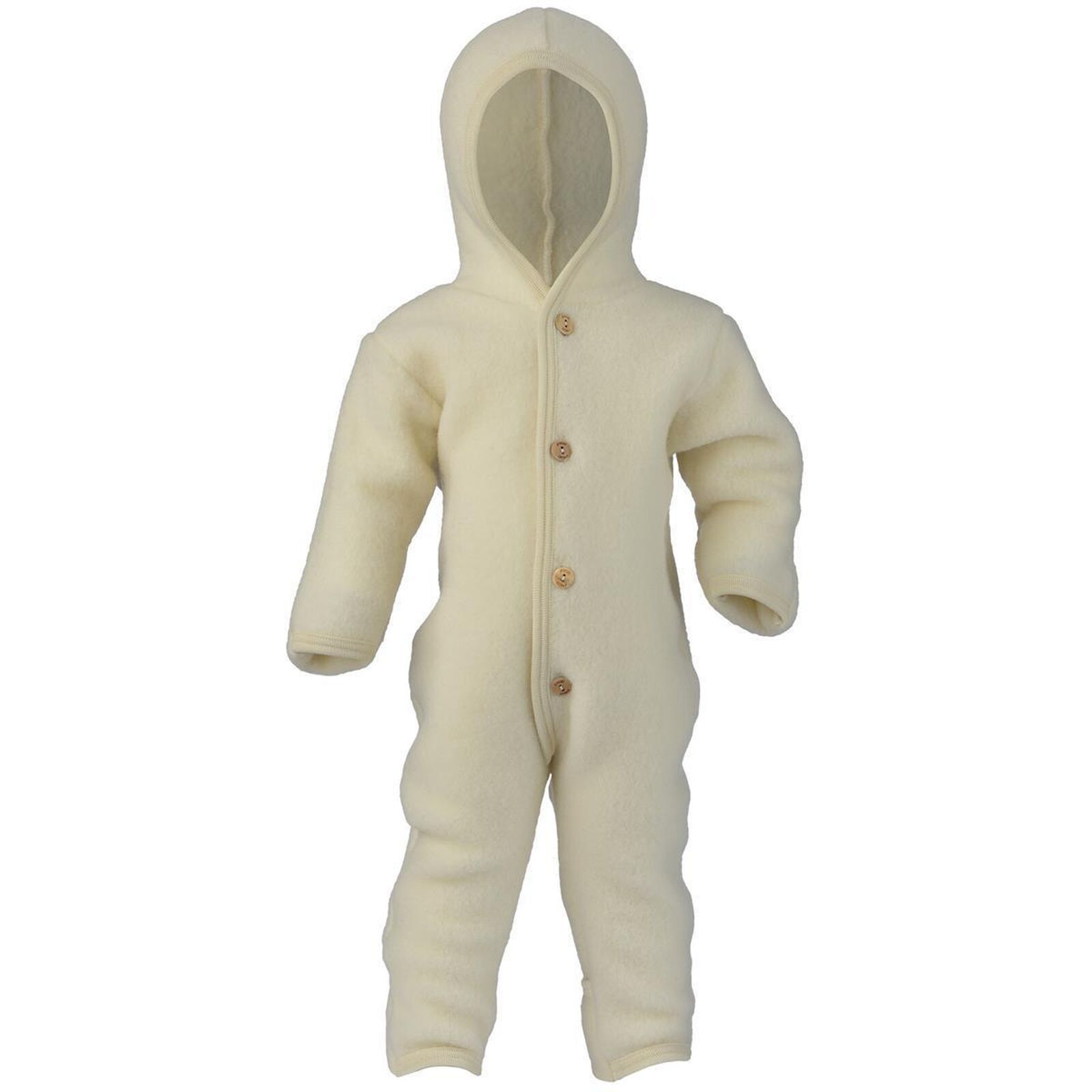 ENGEL Baby Overall Wollfleece natur 50/56