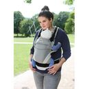 manduca Babytrage XT Cotton grau-wei