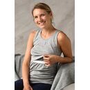 ENGEL Damen Stillhemd hellgrau melange 46/48