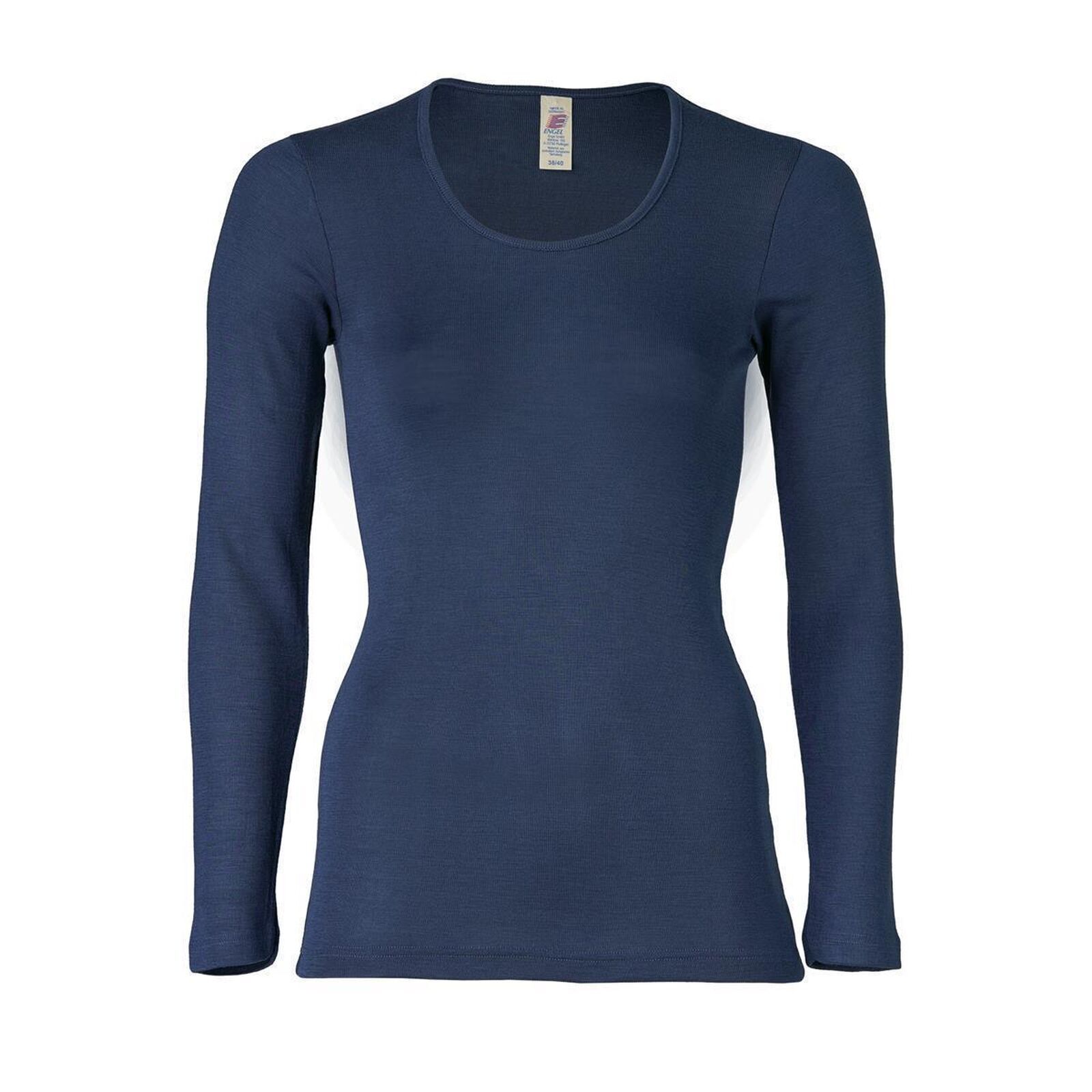 ENGEL Damen Shirt Langarm marine 42/44
