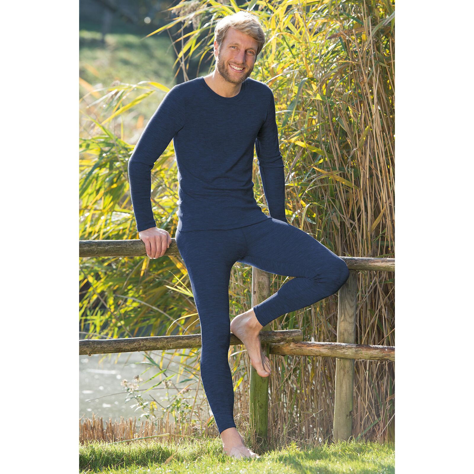 ENGEL Herren Leggings marine 54/56