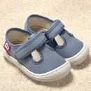 POLOLO Kinder Schuhe Sandale Arena VEGAN Grau 26