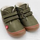 POLOLO Kinderschuh Nino Wollfutter Grn 26