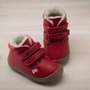 POLOLO Kinderschuh Nino Wollfutter Rot 20