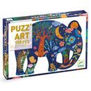 Kunst-Puzzel: Eléphant von DJECO