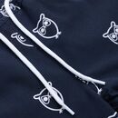 BAY stretch owl swimshorts Total Eclipse 110/116