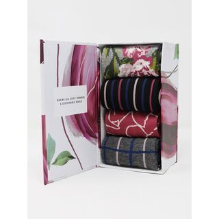 Helene Floral Sock Box von Thought