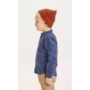 HEBE melange flannel shirt Estate Blue 146/152