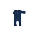 Lilano Baby Anzug mit Beinumschlag Wolle/Seide marine 92