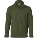 ENGEL Herren Jacke Wollfleece schilf melange 54/56