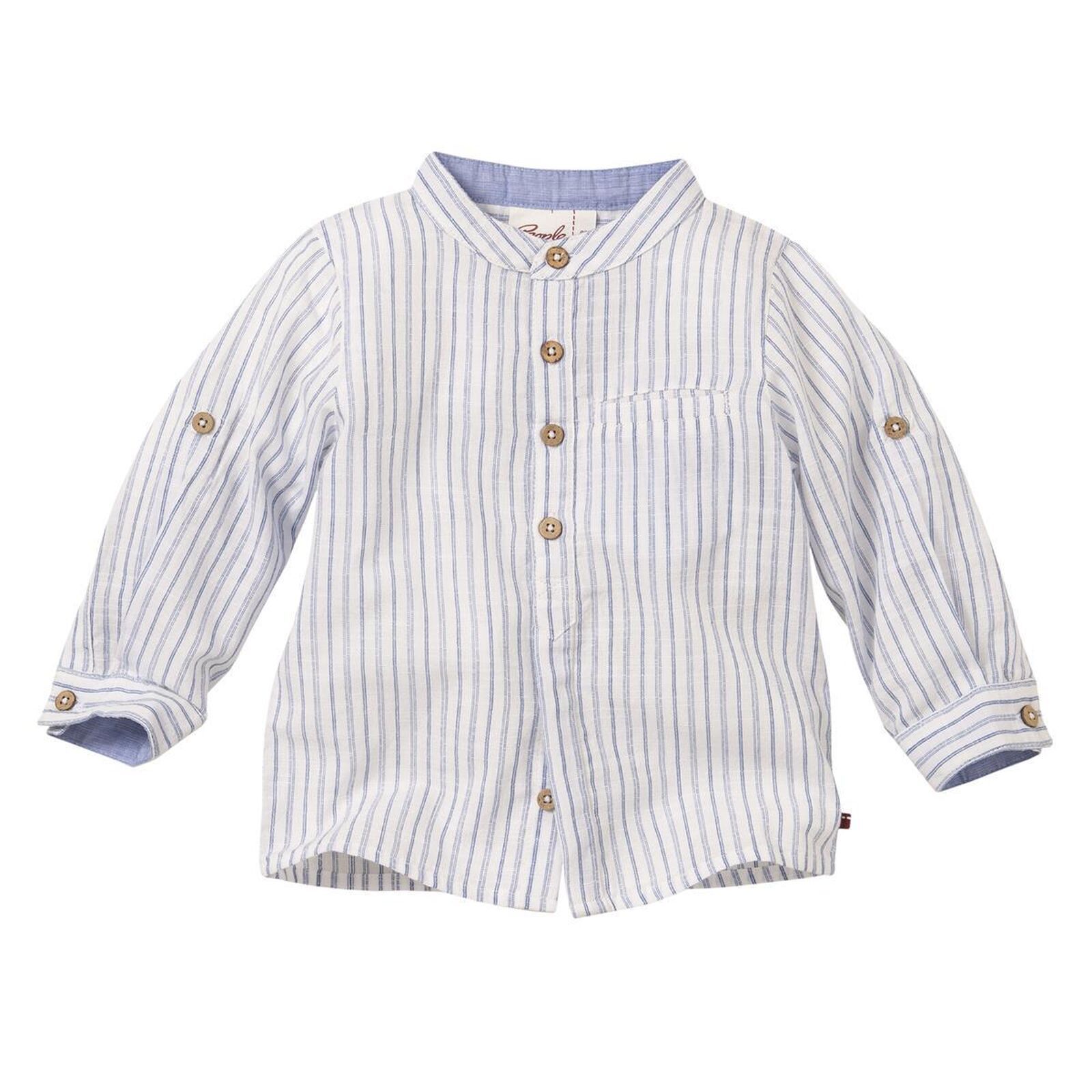 People Wear Organic Baby Hemd wei gestreift 62/68