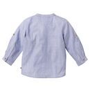 People Wear Organic Kinder Hemd blau melange 140