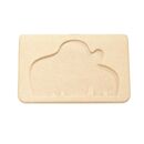 PlanToys Spielzeug Holz Puzzle Elefanten