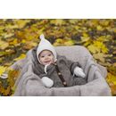 Pickapooh Baby Mtze Tilda Wollfleece natur melange 38