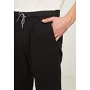 recolution Herren Hose Jogg Chino MUSA schwarz L