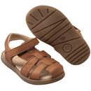 POLOLO Kinder Schuhe Sandale Trekking hellbraun 33