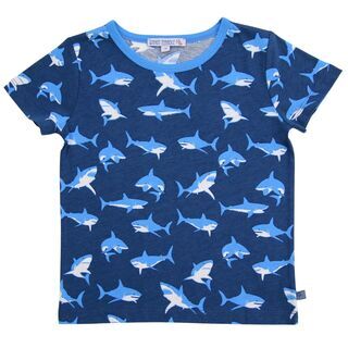 Shirt mit Haidruck navy-sky blue 86/92