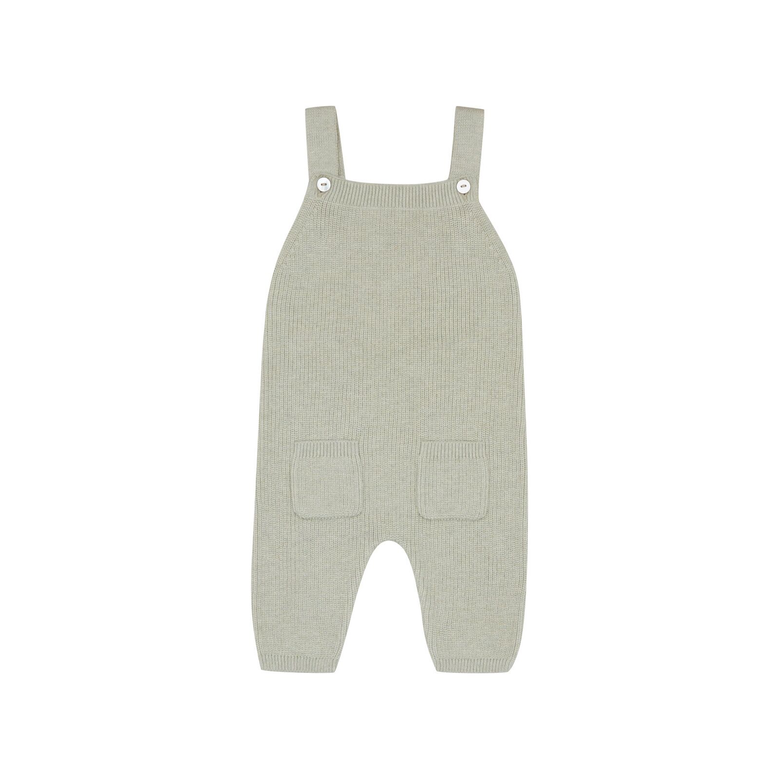 puri organic Baby Latzhose Perlfangstrick