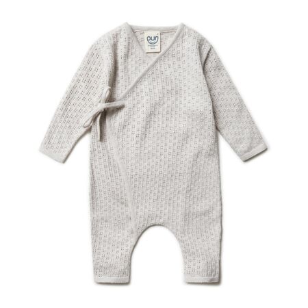 puri organic Baby Overall Ajourstrick