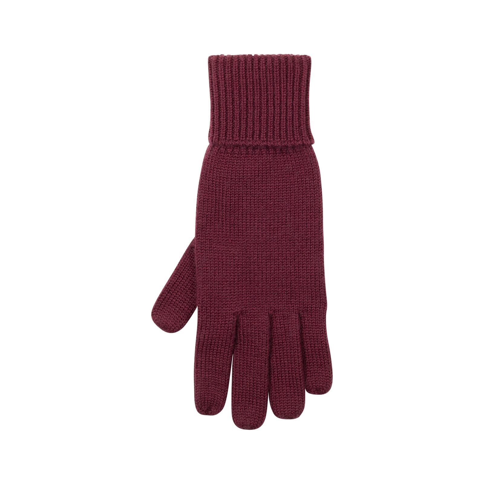 PURE PURE Damen Handschuhe burgund 7,5