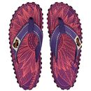 Zehentreter Original Purple Sunflower von Gumbies