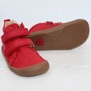 POLOLO Kinder Schuhe Barfu� Halbschuh ECO rot 32