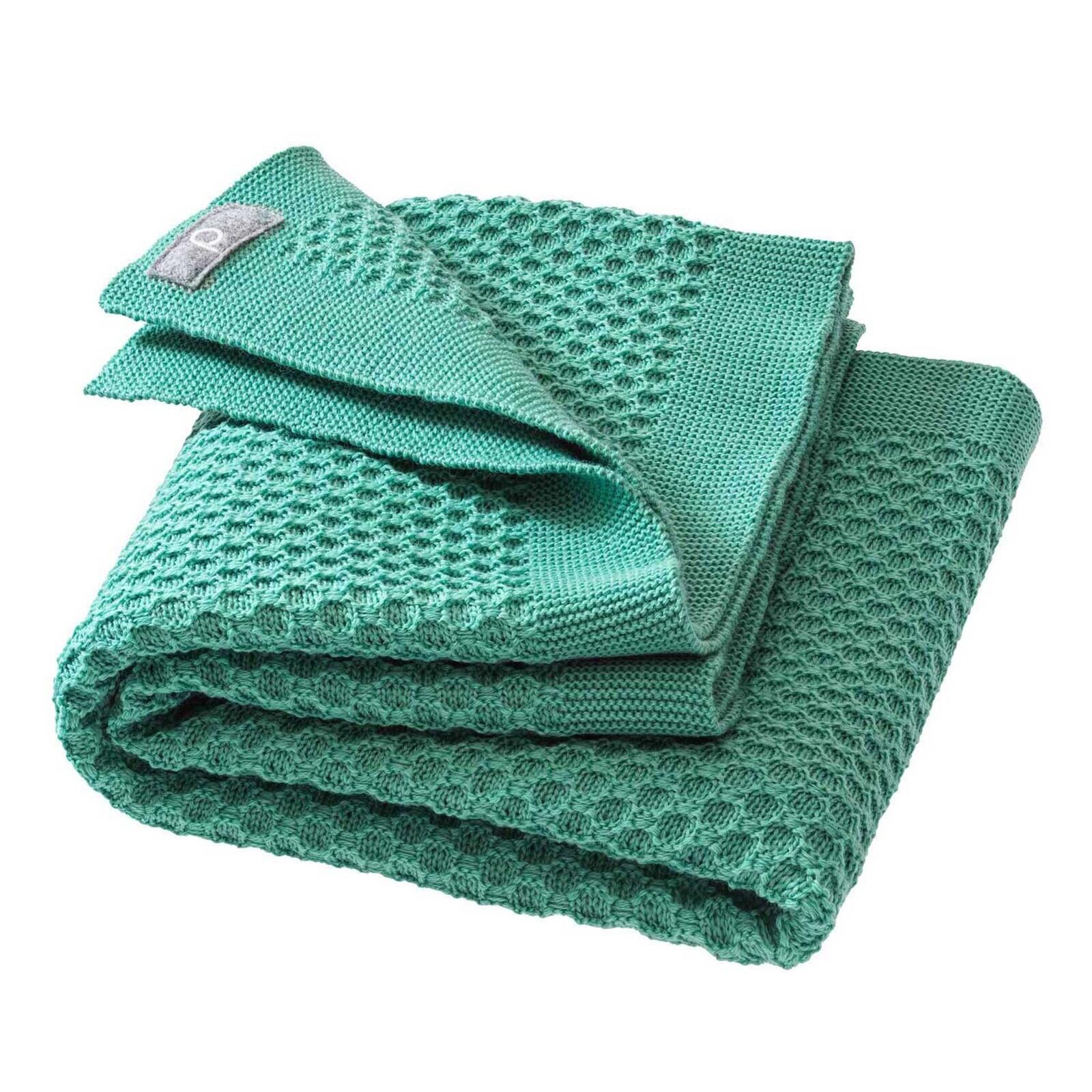 disana Baby Waben-Strickdecke Mint