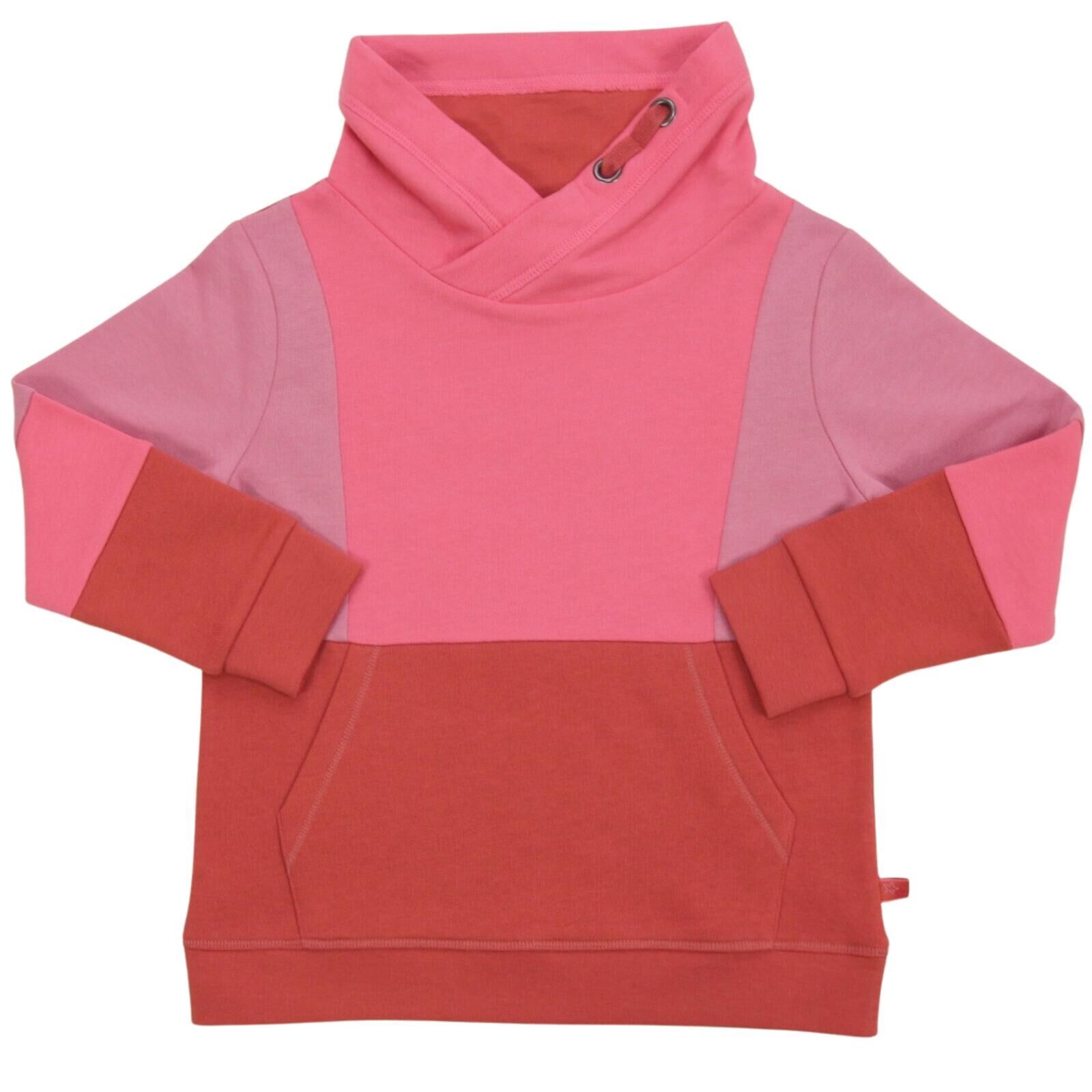 ENFANT TERRIBLE Sweatshirt Blockstreifen in coral/rosa