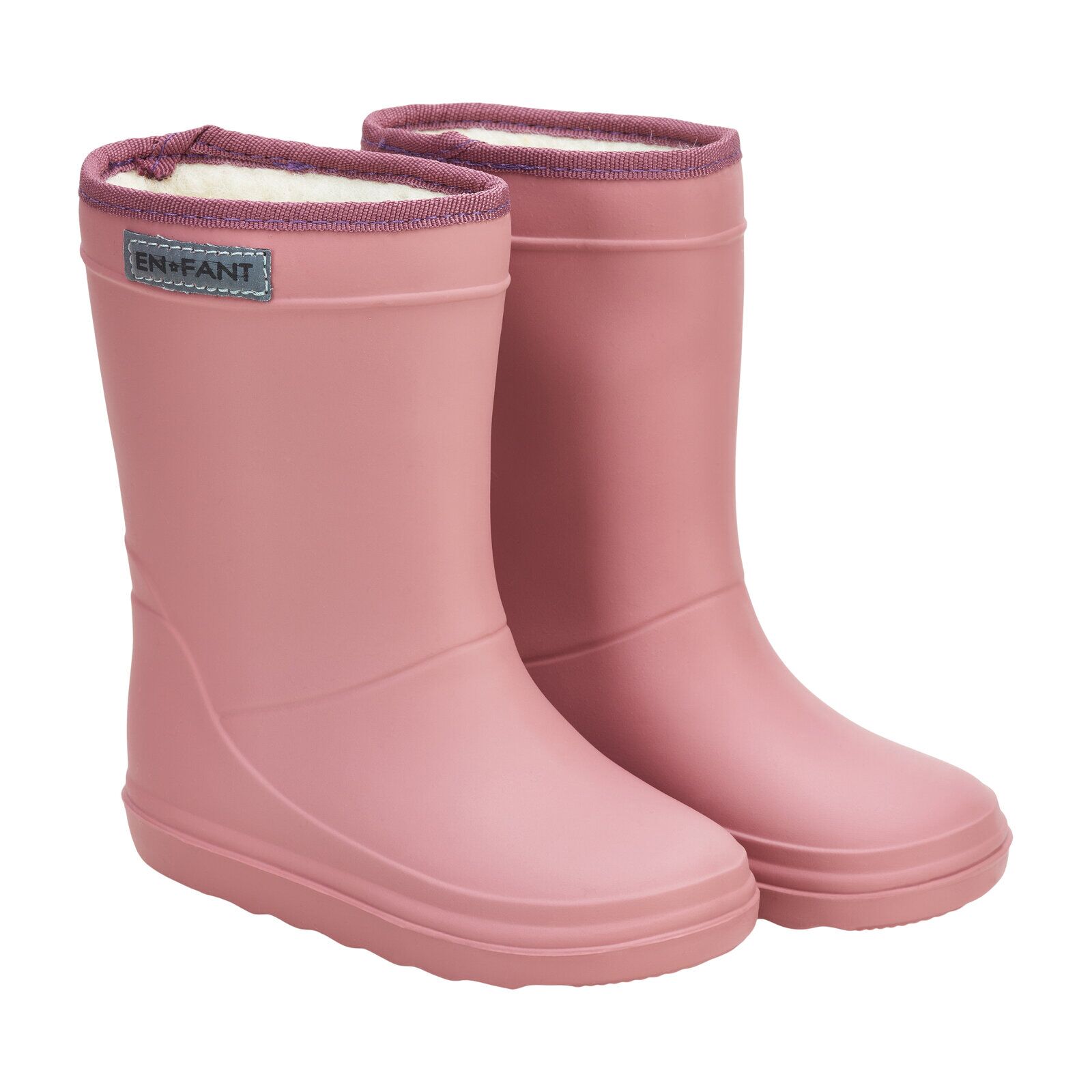 EN FANT Kinder Gummistiefel gefttert Old rose 34