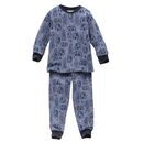 People Wear Organic Kinder Schlafanzug Grizzly in nachtblau