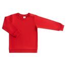 Leela Cotton Baby/Kinder Sweatshirt Ziegelrot