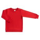Leela Cotton Baby/Kinder Sweatshirt Ziegelrot 128