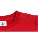 Leela Cotton Baby/Kinder Sweatshirt Ziegelrot 128