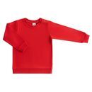 Leela Cotton Baby/Kinder Sweatshirt Ziegelrot 128