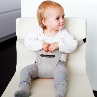 minimonkey portabler Kinderstuhl Mini Chair hellgrau