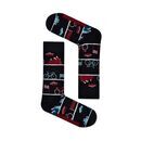 GREENBOMB Herren Socken Bike Race Win