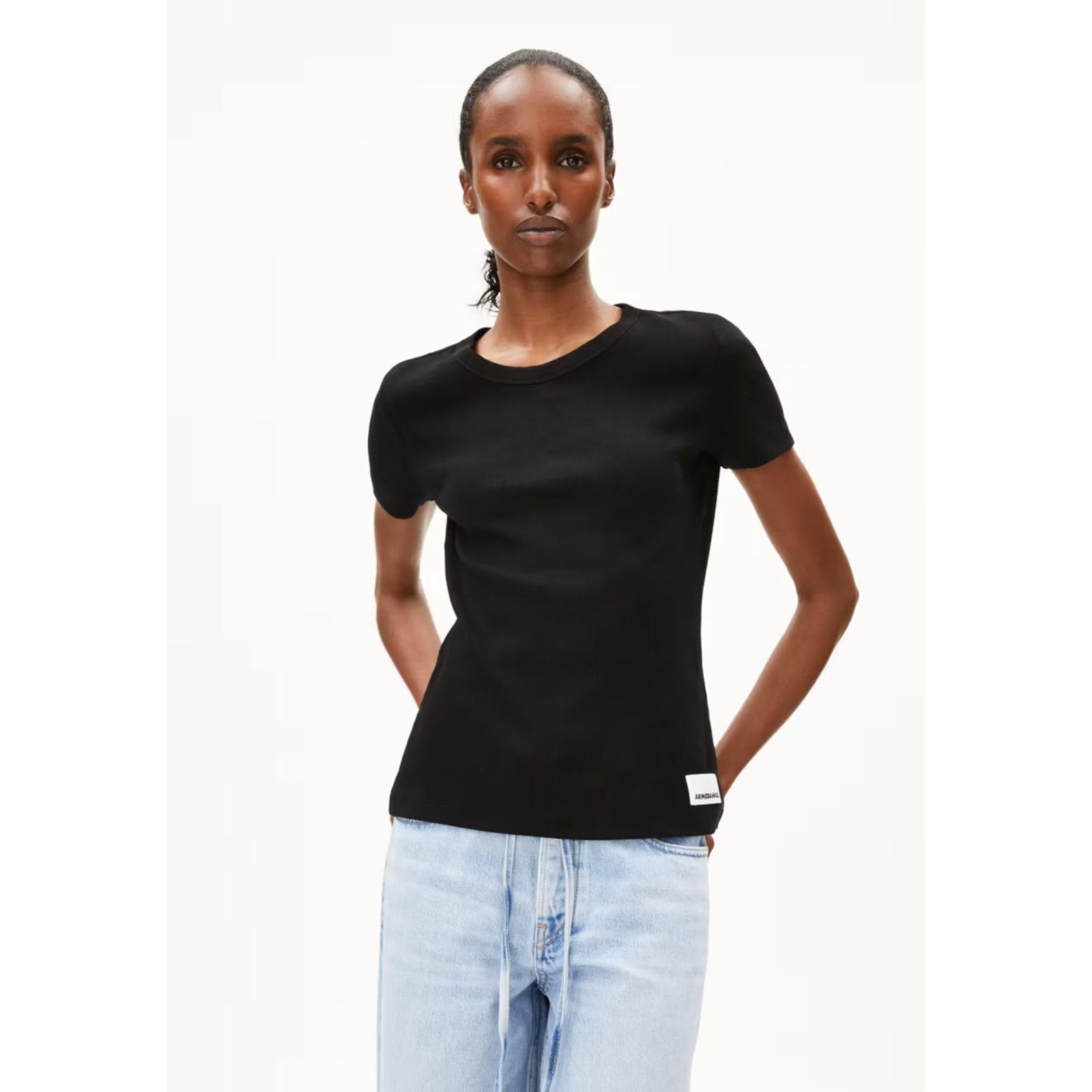 ARMEDANGELS Damen T-Shirt KARDAA black S