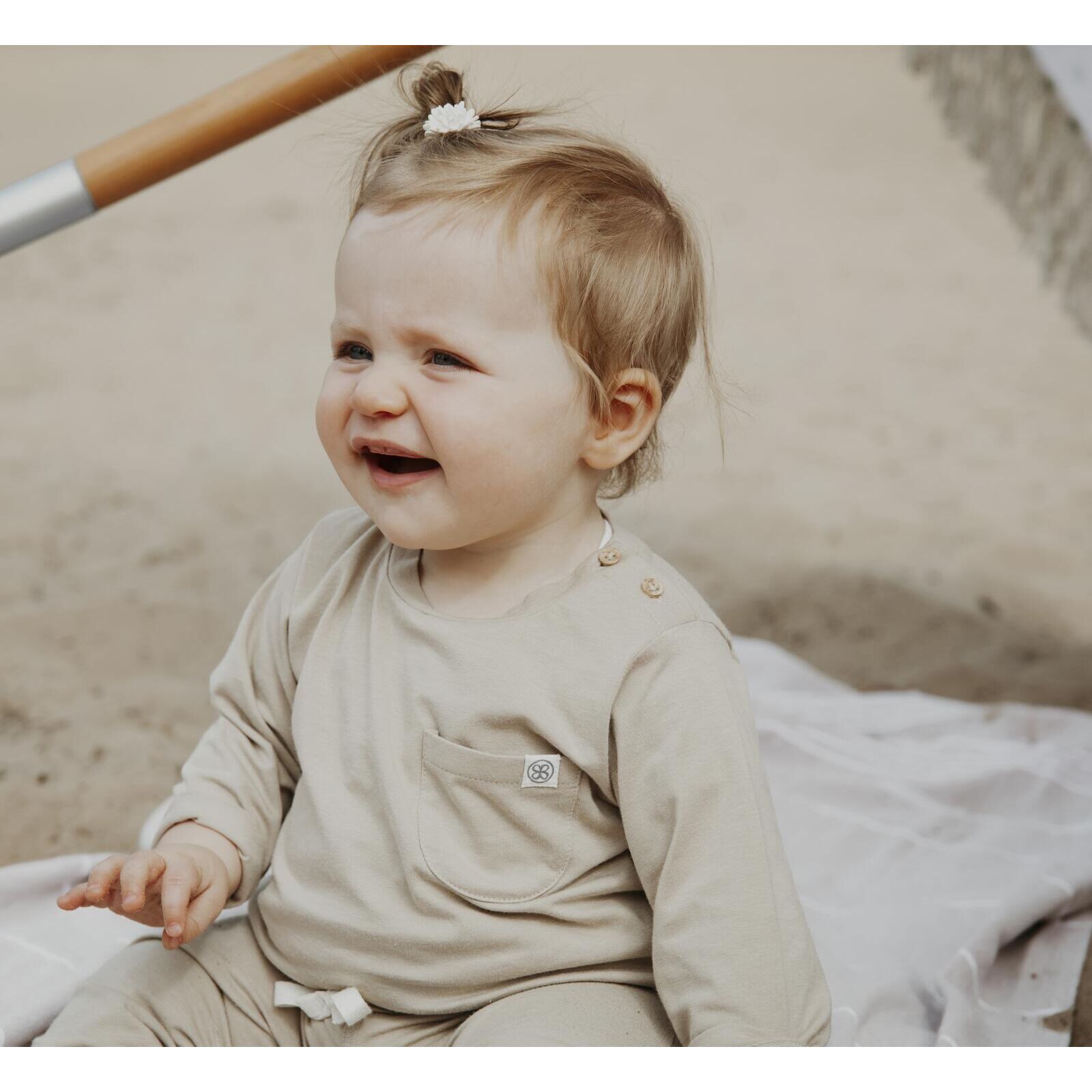 Cloby Baby UV50+ longsleeve Sandy Beach 18-24M