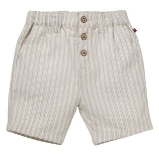 People Wear Organic Baby Shorts sand gestreift