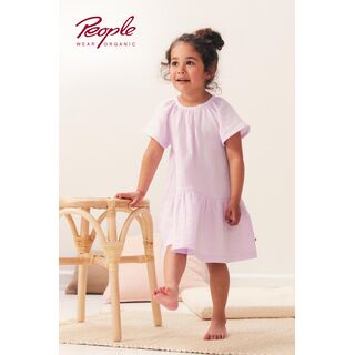 People Wear Organic Baby Musselin-Kleid 3 Farben