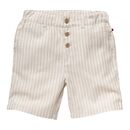 People Wear Organic Kinder Shorts sand gestreift