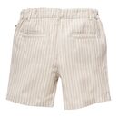 People Wear Organic Kinder Shorts sand gestreift