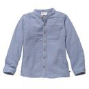 People Wear Organic Kindeer Musselin-Hemd taubenblau