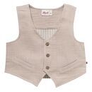 People Wear Organic Kinder Weste sand 134/140