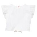 People Wear Organic Kinder Kurzarm-Shirt wei 110/116
