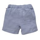 People Wear Organic Kinder Musselin-Shorts taubenblau 122/128